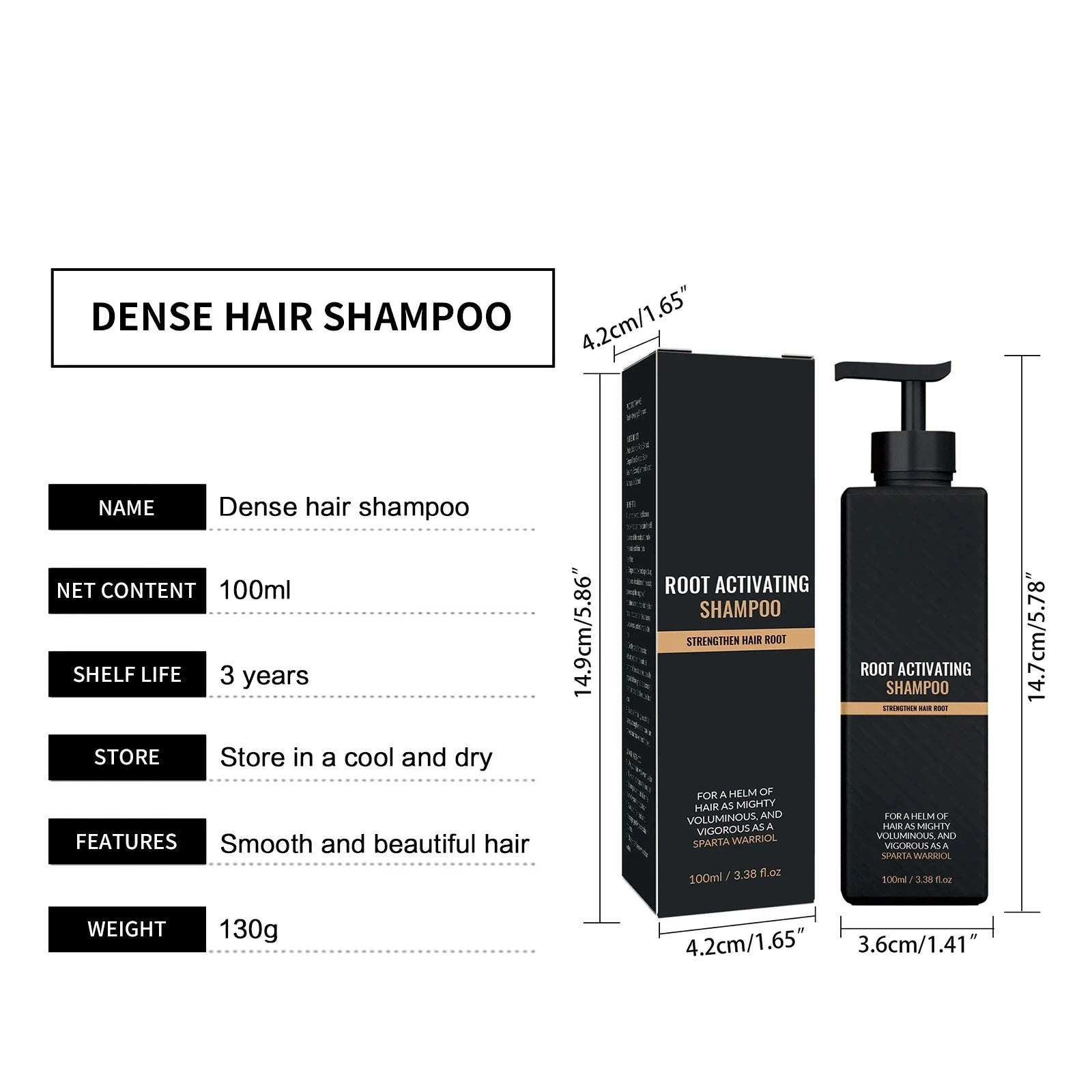 EELHOE Strengthen Hair Growth Shampoo Anti Frizz Hair Products Scalp Care Extremely Damaged Hair Treatment for Hair Loss Shampoo