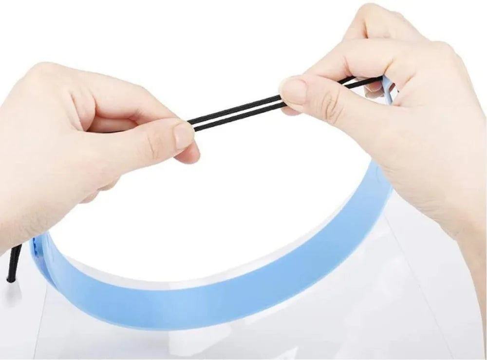 Dental Transparent Protective Face Mask Anti Splash Blocking Saliva Dustproof Replacement Covers Dentist Tools