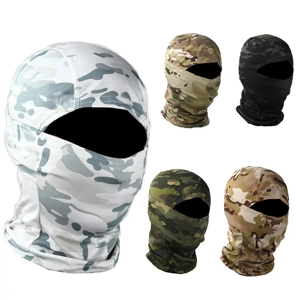 Tactical Camouflage Balaclava Full Face Mask Wargame CP Tactical Hat Hunting Bicycle Cycling  Multicam Bandana Neck Gaiter