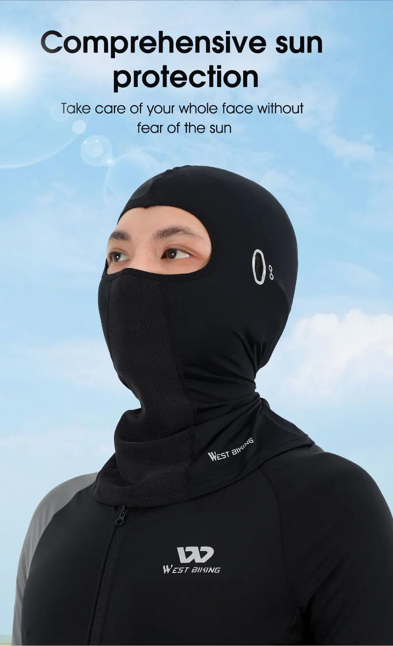 WEST BIKING Full Face Mask Warm Winter Scarf Balaclava Helmet Liner Fishing Skiing Hiking Bike Mask Windproof Breathable Headgea