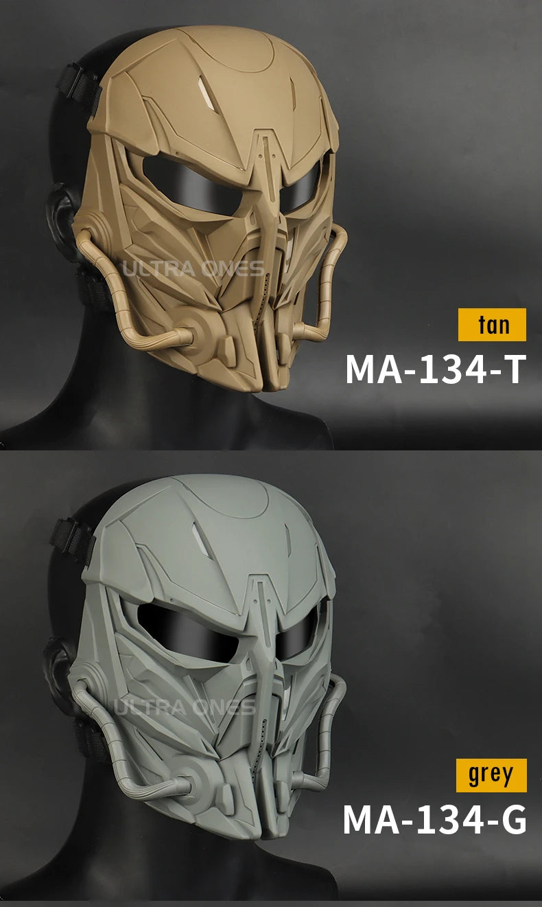 Tactical Full Face Mask Breathable Airsoft Paintball CS Wargame Sports Protective Mask Hunting Shooting Gear Accessoires