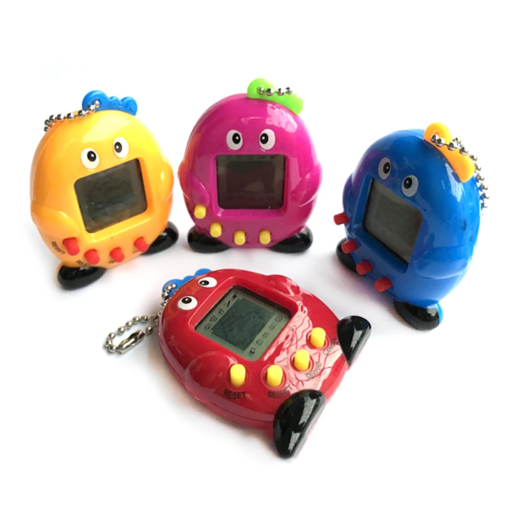 Creative Penguin Shaped Electronic Pet Game Toy 168 Pets In 1 Virtual Pet Electronic Toys Kids Funny Gifts E Pet Toy