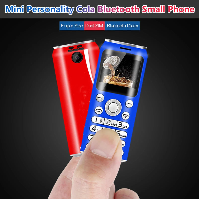 Unlocked Super Mini Small Mobile Phone,Dual Sim,Bluetooth Dialer,1.0 Inch,Mini Telephone,MP3 MP4,Smallest CellPhone