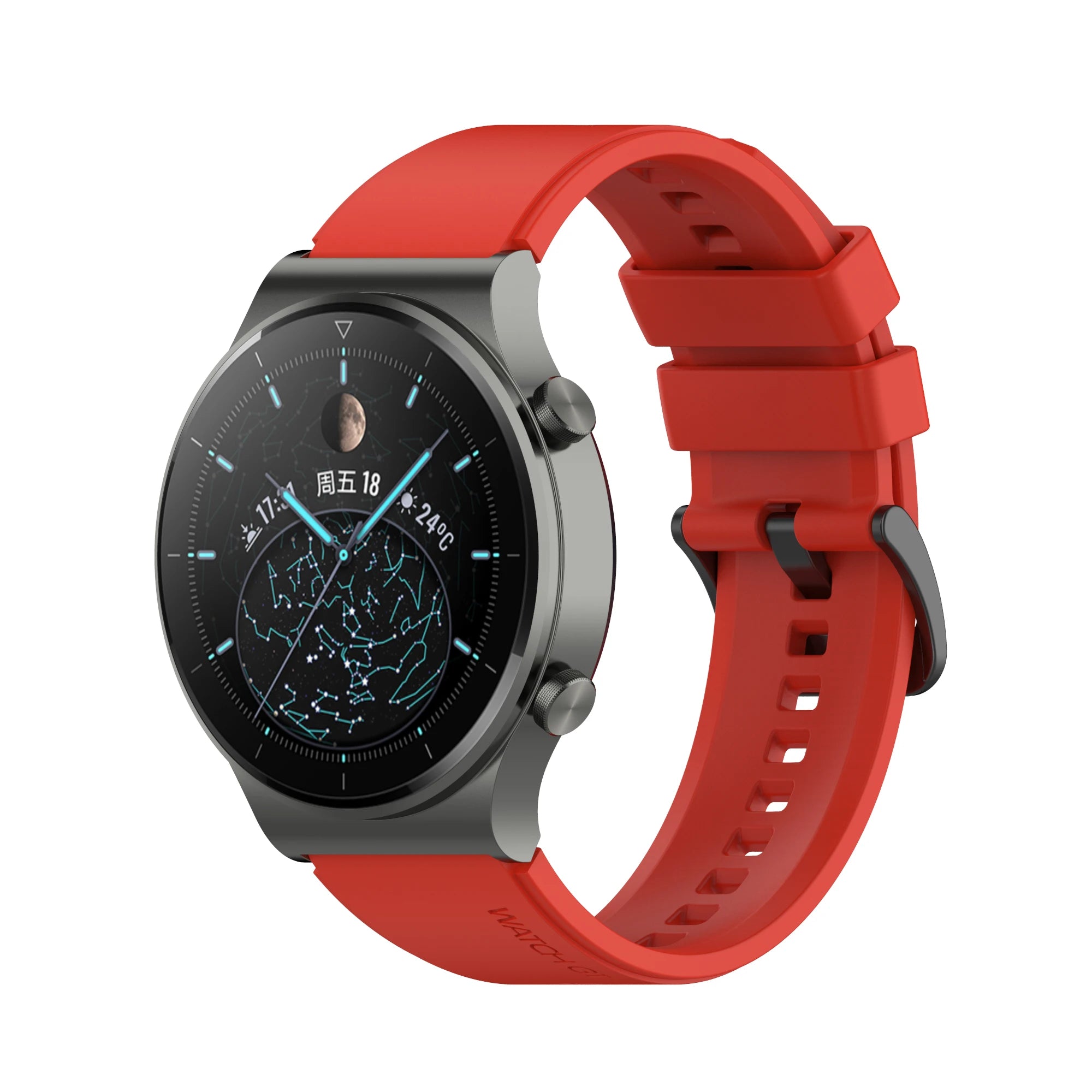 22mm Silicone Strap for Huawei Watch GT 2 Pro GT3 46MM Replaceable Wrist Bracelet Watchbands for Huami Amazfit GTR 3 Pro correa