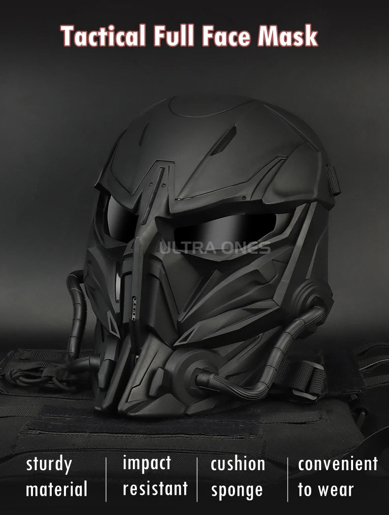 Tactical Full Face Mask Breathable Airsoft Paintball CS Wargame Sports Protective Mask Hunting Shooting Gear Accessoires