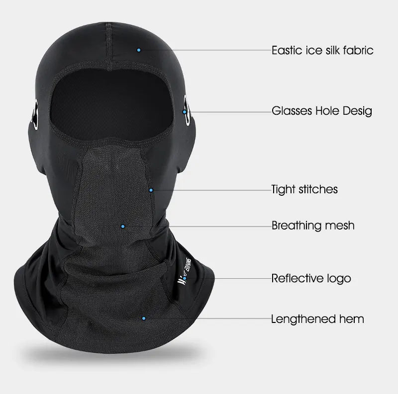 WEST BIKING Full Face Mask Warm Winter Scarf Balaclava Helmet Liner Fishing Skiing Hiking Bike Mask Windproof Breathable Headgea