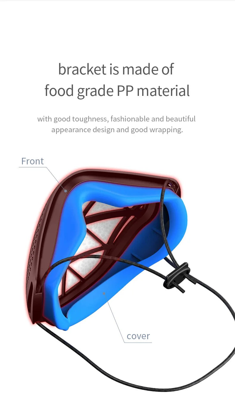 KN95 Face Mask With Breathing Valve Dust Masks With Valved Face Mask Face Equivalent to FFP2 close to FFP3 PM046