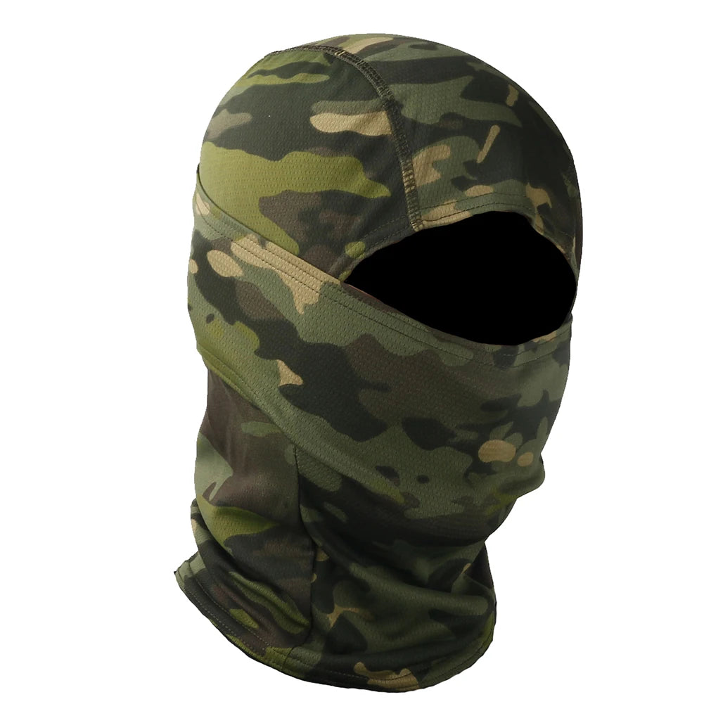 Tactical Camouflage Balaclava Full Face Mask Wargame CP Tactical Hat Hunting Bicycle Cycling  Multicam Bandana Neck Gaiter