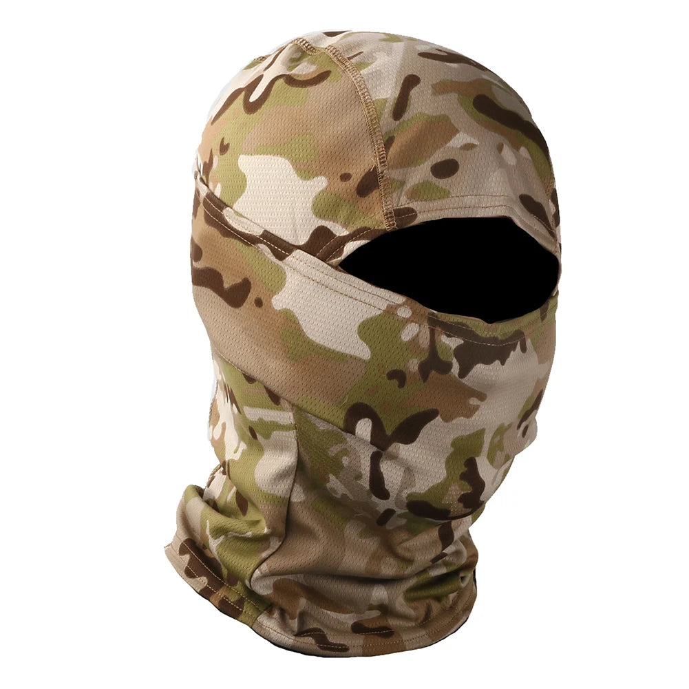 Tactical Camouflage Balaclava Full Face Mask Wargame CP Tactical Hat Hunting Bicycle Cycling  Multicam Bandana Neck Gaiter