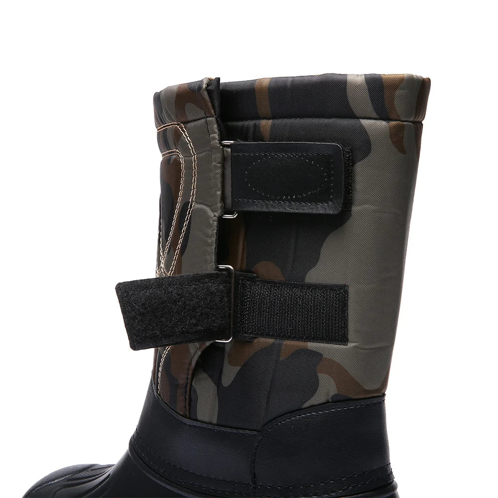 Men Winter Boots Warm Waterproof Sneakers 2025 Outdoor Activities Fishing Snow Work Boots Male Footwear Men Shoes Fishing Boots