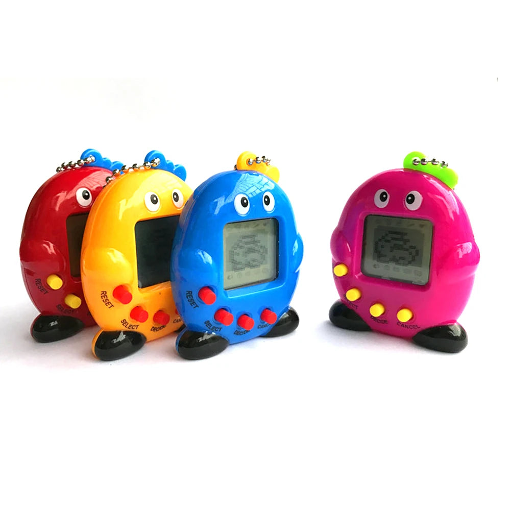 Creative Penguin Shaped Electronic Pet Game Toy 168 Pets In 1 Virtual Pet Electronic Toys Kids Funny Gifts E Pet Toy