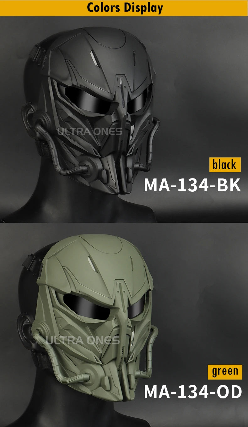 Tactical Full Face Mask Breathable Airsoft Paintball CS Wargame Sports Protective Mask Hunting Shooting Gear Accessoires