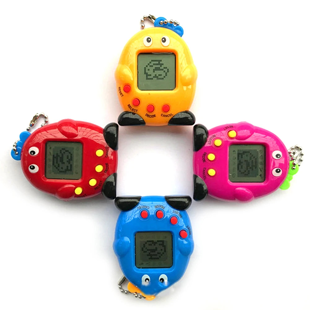 Creative Penguin Shaped Electronic Pet Game Toy 168 Pets In 1 Virtual Pet Electronic Toys Kids Funny Gifts E Pet Toy