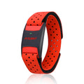 FITCENT Heart Rate Monitor Armband, Bluetooth ANT+ Optical Heart Rate Sensor Wrist, Rechargeable Fitness Tracker for Peloton Str