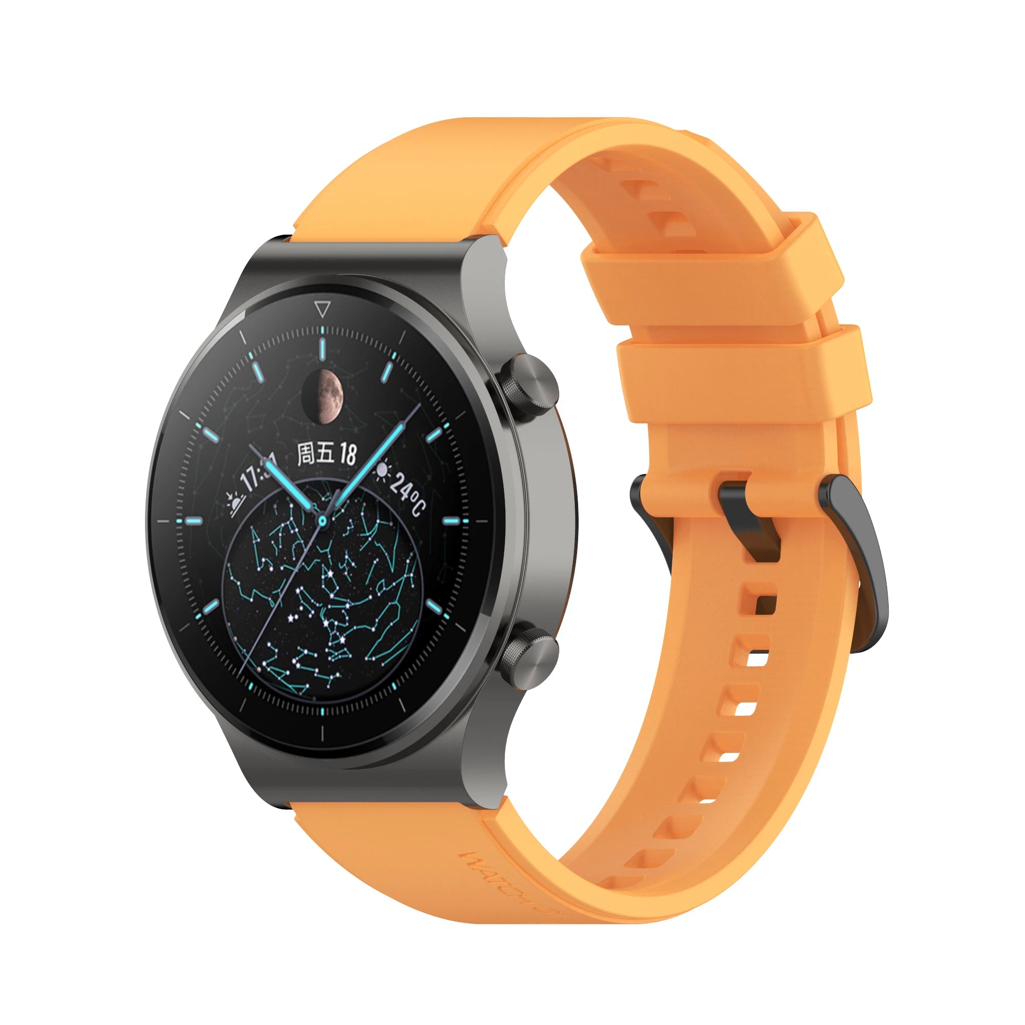 22mm Silicone Strap for Huawei Watch GT 2 Pro GT3 46MM Replaceable Wrist Bracelet Watchbands for Huami Amazfit GTR 3 Pro correa