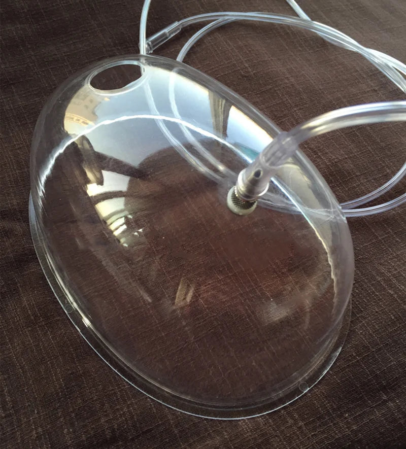 Oxygen Injector Full Face Mask For Face Skin Beauty SPA Transparent Whole Face Cover For Oxygen Injector Oxygen Concentrator