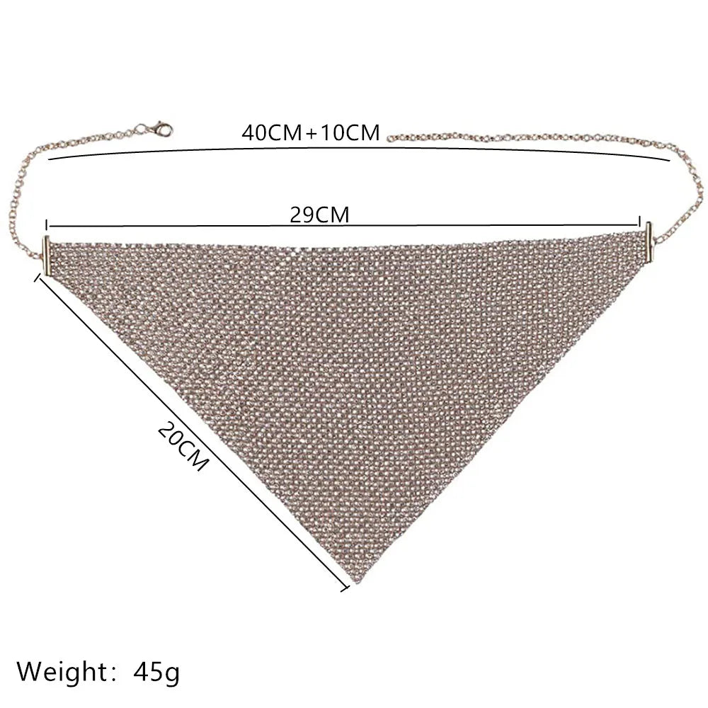 2026 Trendy Reticulated Rhinestone Face Mask for Female Vintage Bling Crystal Mouth Mask Popular Jewelry Gift
