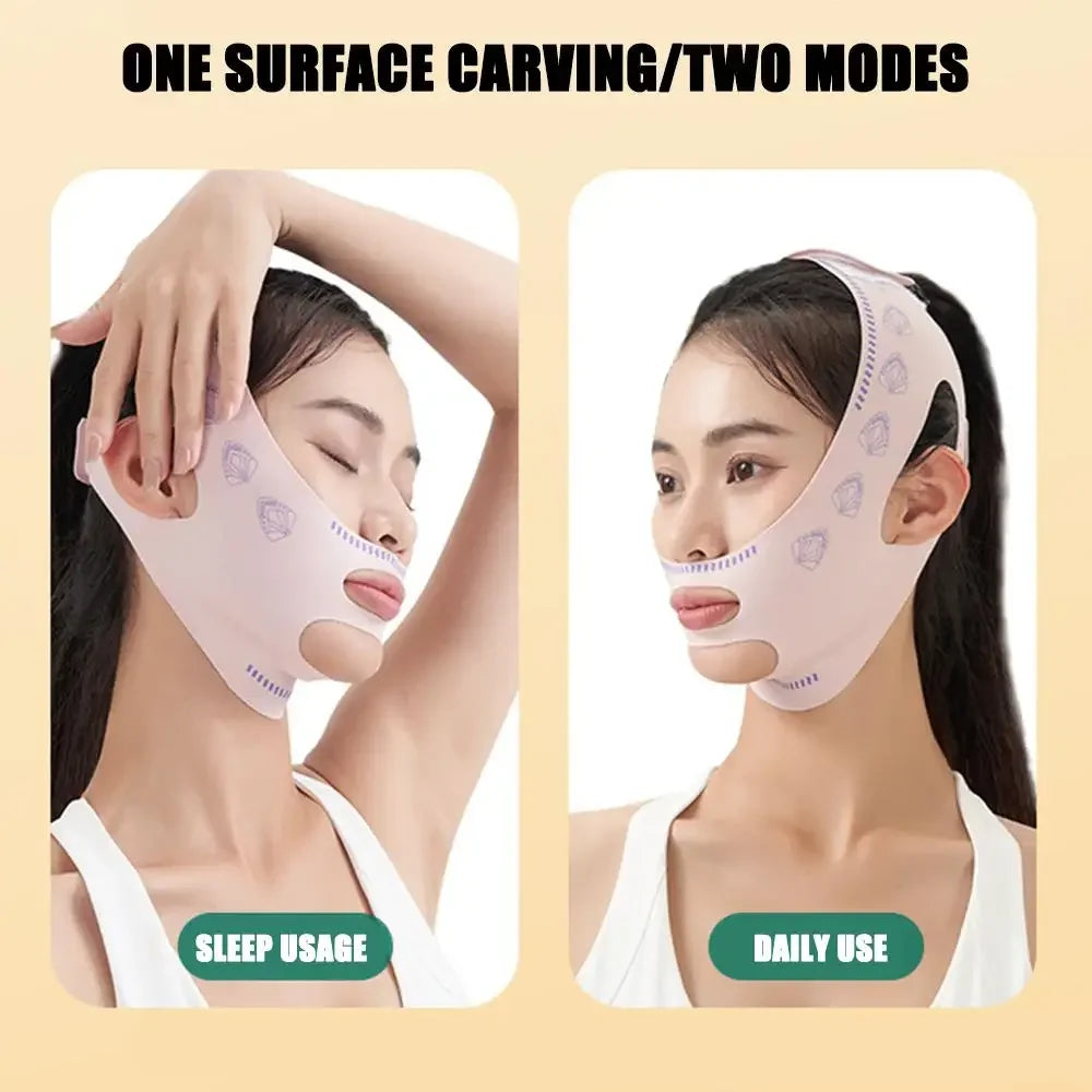 SUN Chin Cheek Slimming Bandage V Shaper V Line Lifting Mask Face Lifting Anti Wrinkle Strap Band Sleeping Mask Beauty Tool
