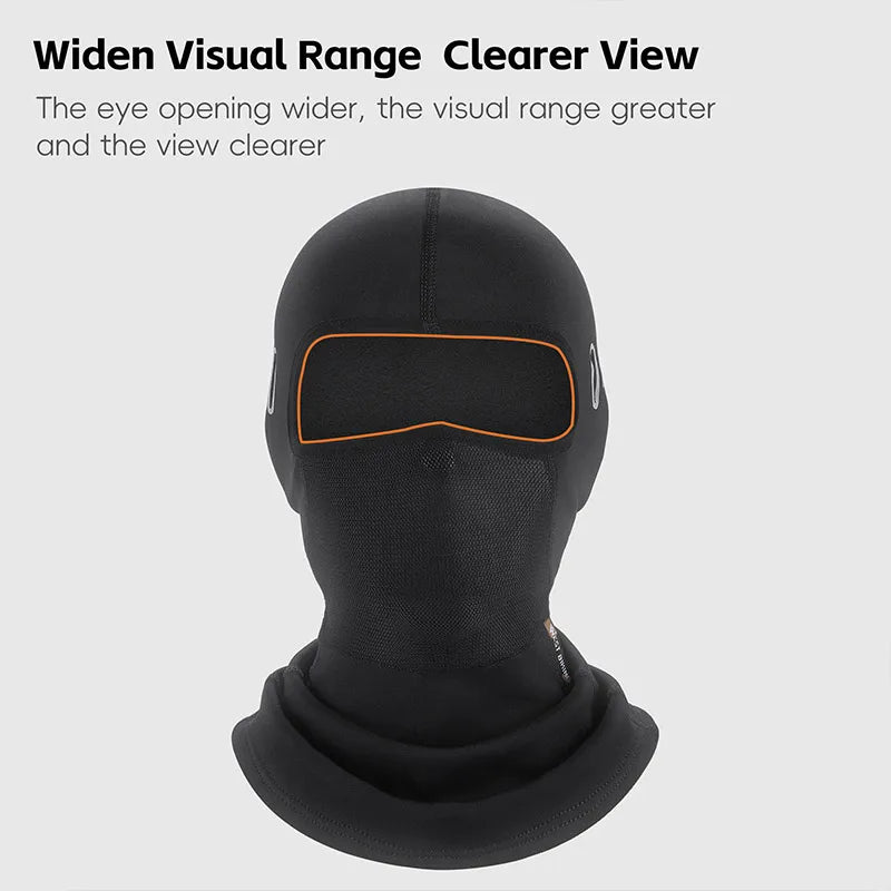 WEST BIKING Full Face Mask Warm Winter Scarf Balaclava Helmet Liner Fishing Skiing Hiking Bike Mask Windproof Breathable Headgea