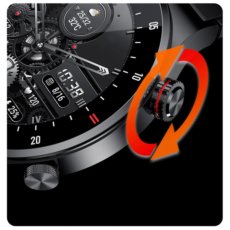 GPS Sports Smartwatch Men Health Monitoring With Heart Rate ECG + PPG 100+ Sports Modes NFC 2026 New Bluetooth Call Smart Watch