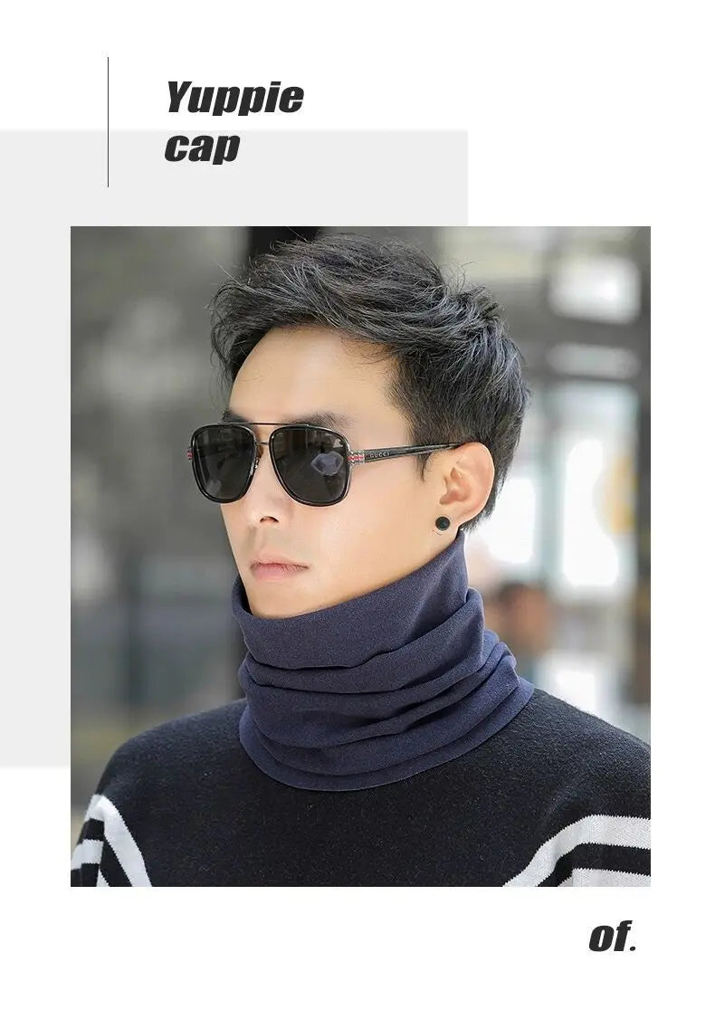 New Neck Cover Cycling Scarf Neck Protection Small Scarf Men's Face Mask Outdoor Windproof Scarves Party Gift