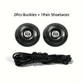 Adjustable Automatic Buckle Rope Universal Adults Kids Quick Stretching Lock Lazy Laces Sneaker ShoeLaces Shoe Accessories