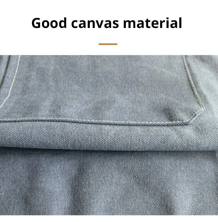 Sleeveless Canvas Apron Home Kitchen Gardening Cowboy Work Dress Women's Kitchen Restaurant Work Apron
