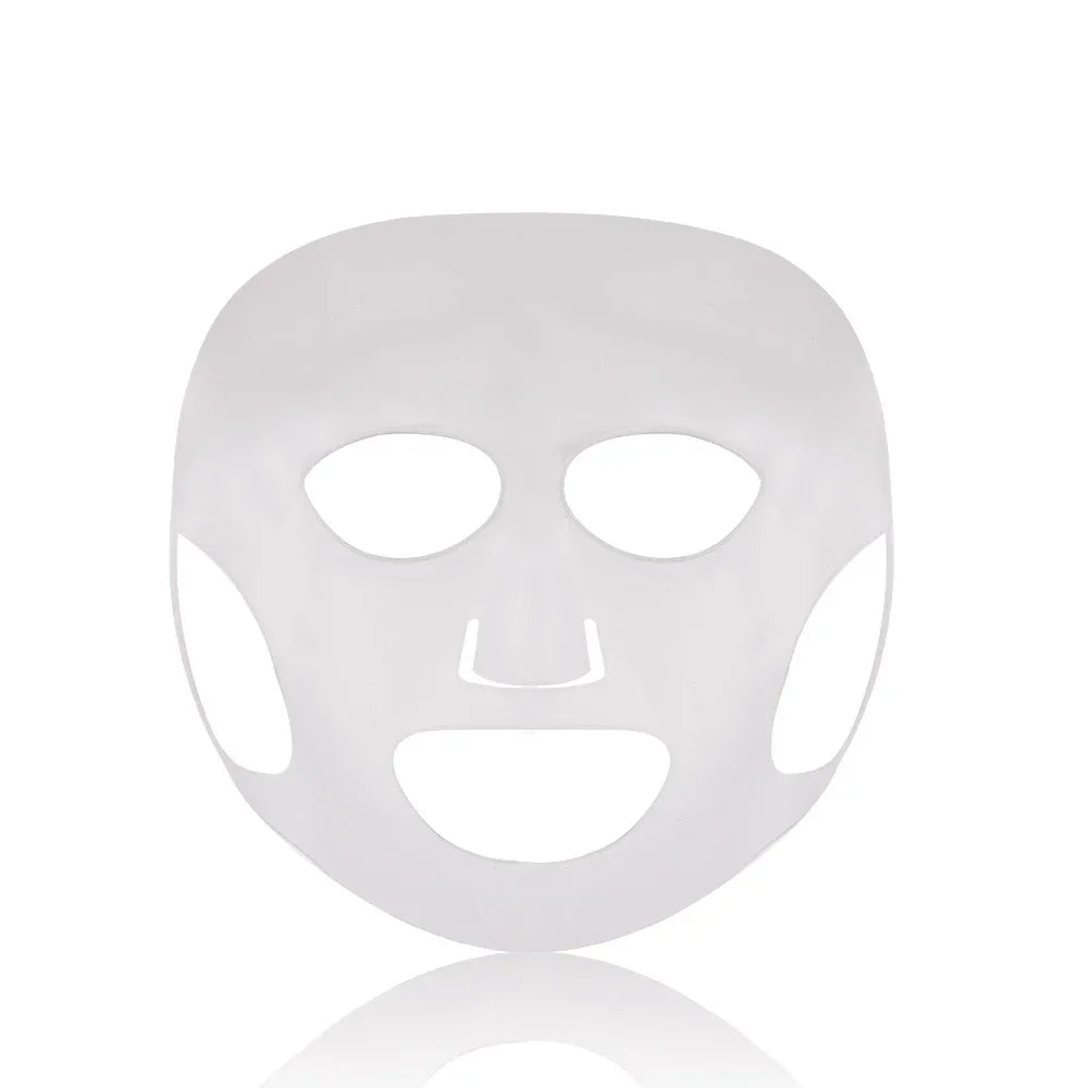 2025 Silicone Mask Reusable Cover Face Skin Care Hydrating Moisturizing Mask For Sheet Prevent Evaporation Steam Beauty Tool