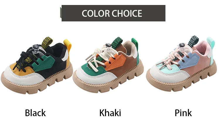 Personalised Flat Heel Children Sneaker Fashion Low Top Kids Shoes Child Leisure Spring Fall tenis Shoes Student Sneakers G10255