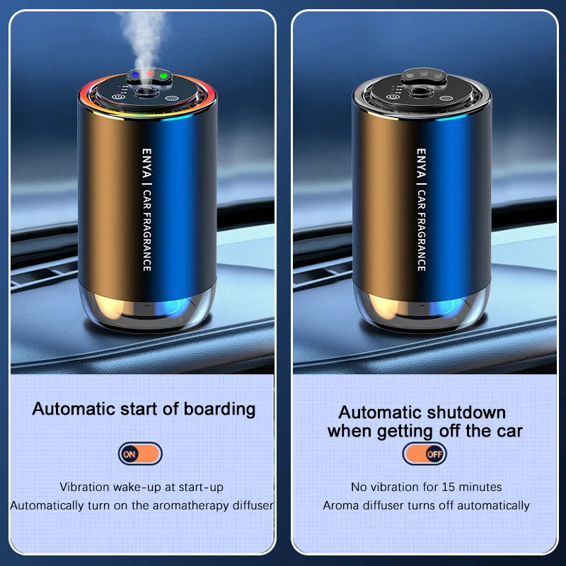 Car Air Freshener RGB Starry Sky Top 3 In 1 Multi-Function Aromatherapy LED Light USB Charger Essential Oil Diffuser Accessories