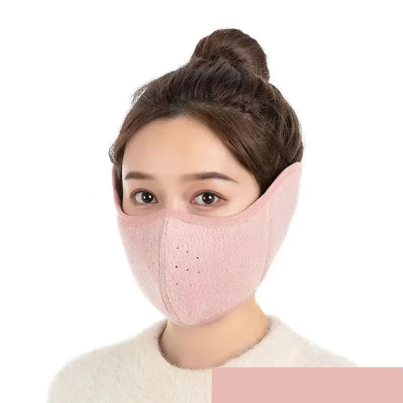 Bicycle Face Mask Outdoor Skiing and Cycling Thermal Windproof Ear Mask Motion Breathable Riding and Cold Proof Mask in Winter