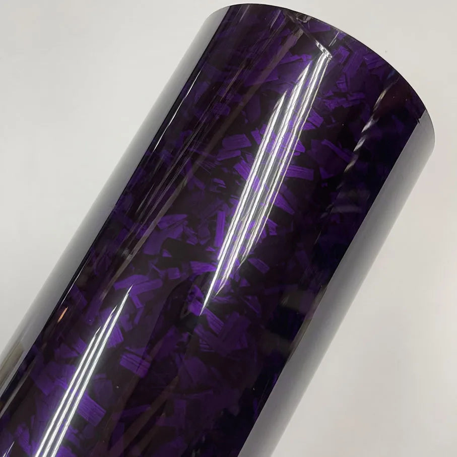50cm*100cm PET Glossy Carbon Fiber Forged Black blue Red Vinyl Wrap Films Car Motorcycle Self Adhesive Body Film Stickers Auto