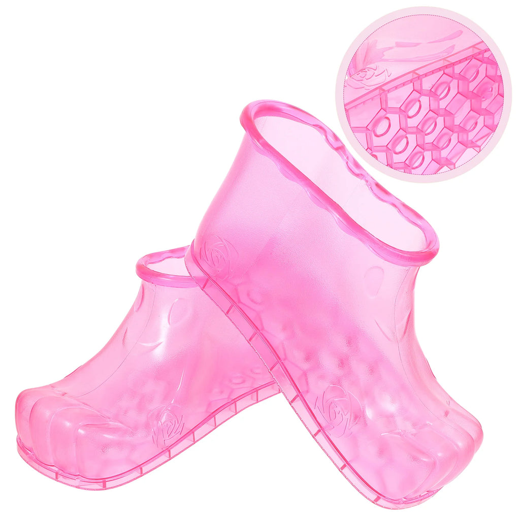 Foot Bath Shoes Bathing Boots Soaking Container Massager Care Home Pvc Practical
