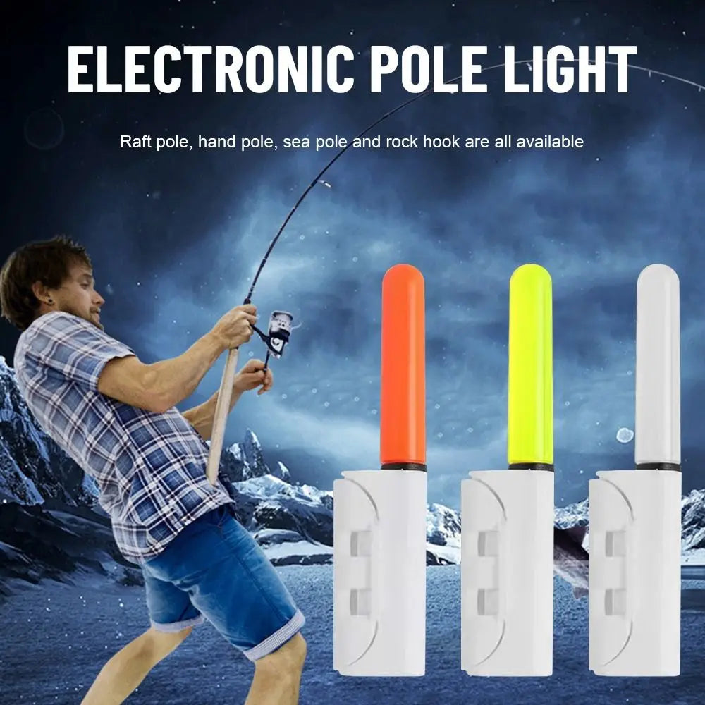 5pcs 425 Battery Fishing Electronic Rod Luminous Stick Light LED Removable Waterproof Float Tackle Night Tackle Plastic