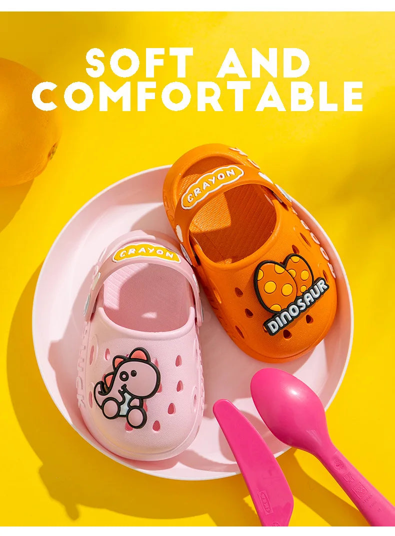 Summer Baby Shoes Sandals for Girls Boy Garden Beach Shoes Mules Baby Girl Cartoon Sandal Infantil for Children's Garden Shoes