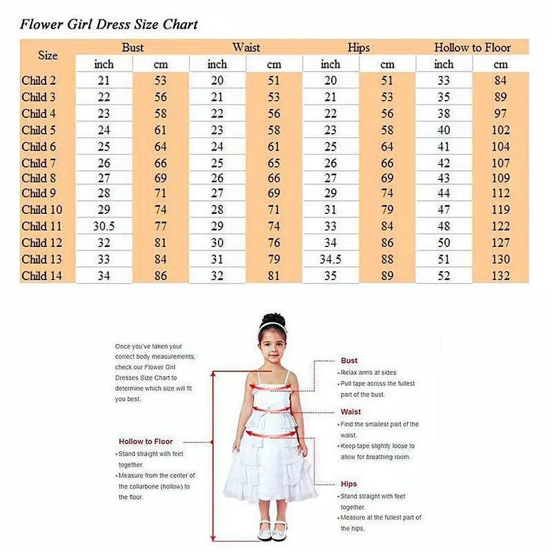 Flower Girl Dress Birthday Ball Gown Puffy For Wedding Tulle Appliques Beading Party Pageant First Communion Gown Gift