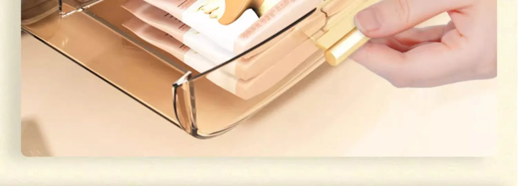 Dustproof Cosmetic Storage Box Integrated Desktop Makeup Case Lipstick Box Skincare Product Rack Elegant Design