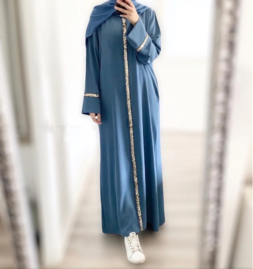 Eid Muslim Dress for Women Ramadan Jalabiya Party Long Dresses Abaya Long Robe Morocco Dubai Abayas Kaftan Islam Vestidos Largos