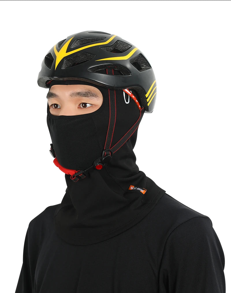 WEST BIKING Full Face Mask Warm Winter Scarf Balaclava Helmet Liner Fishing Skiing Hiking Bike Mask Windproof Breathable Headgea