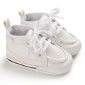 0-18 Months Infant Spring Shoe Newborn Infant Girls and Boys Recreational Baptism Non-Slip Walking Shoe White Soft-soled Sneaker