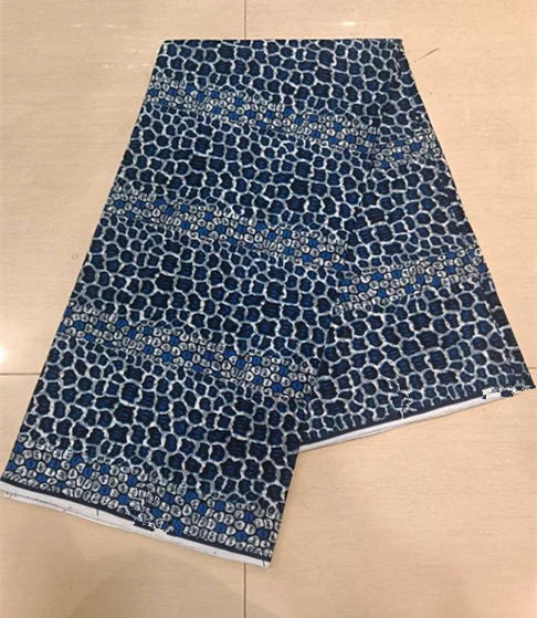 2024 NEW Original Wax High Quality Africain Print Wax Fabric Tissue Wax 100% Cotton 6 yards a pieces for women dress