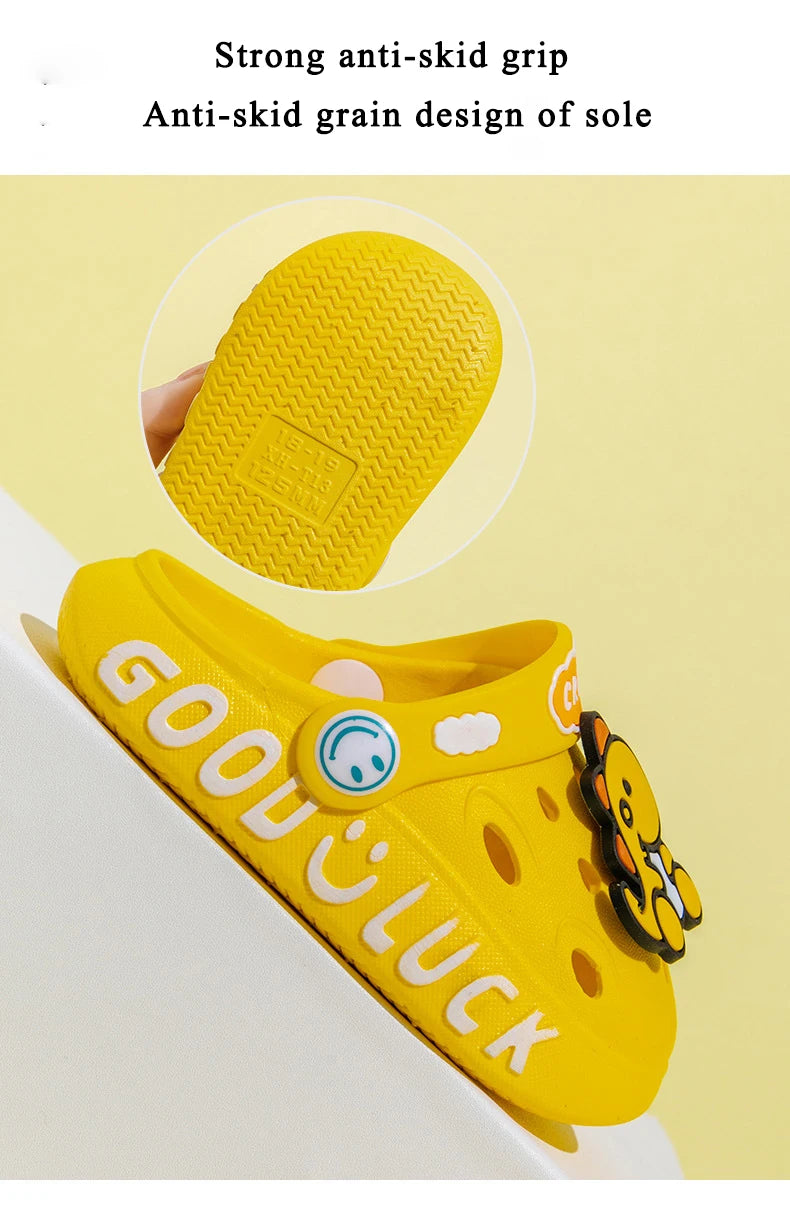 Summer Baby Shoes Sandals for Girls Boy Garden Beach Shoes Mules Baby Girl Cartoon Sandal Infantil for Children's Garden Shoes