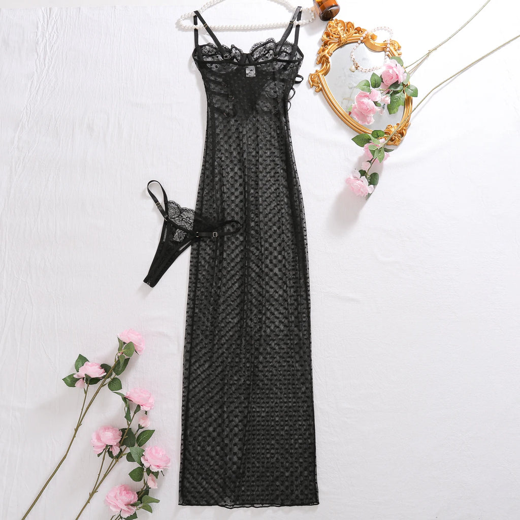 MUZISKAT Sexy Lace Wrapped Chest Strap Dress Women's Fashion Slim Fit Women's Dress 2023 Summer Elegant Women's Party Vest Versa