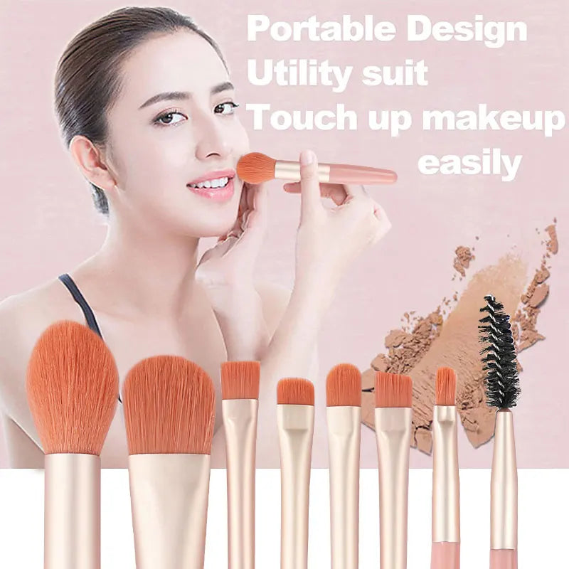 8/13/28Pcs Makeup Brushes Sets Professiona Cosmetic Foundation Powder Eyeshadow Kabuki Blending Make Up Brush Makeup Beauty Tool