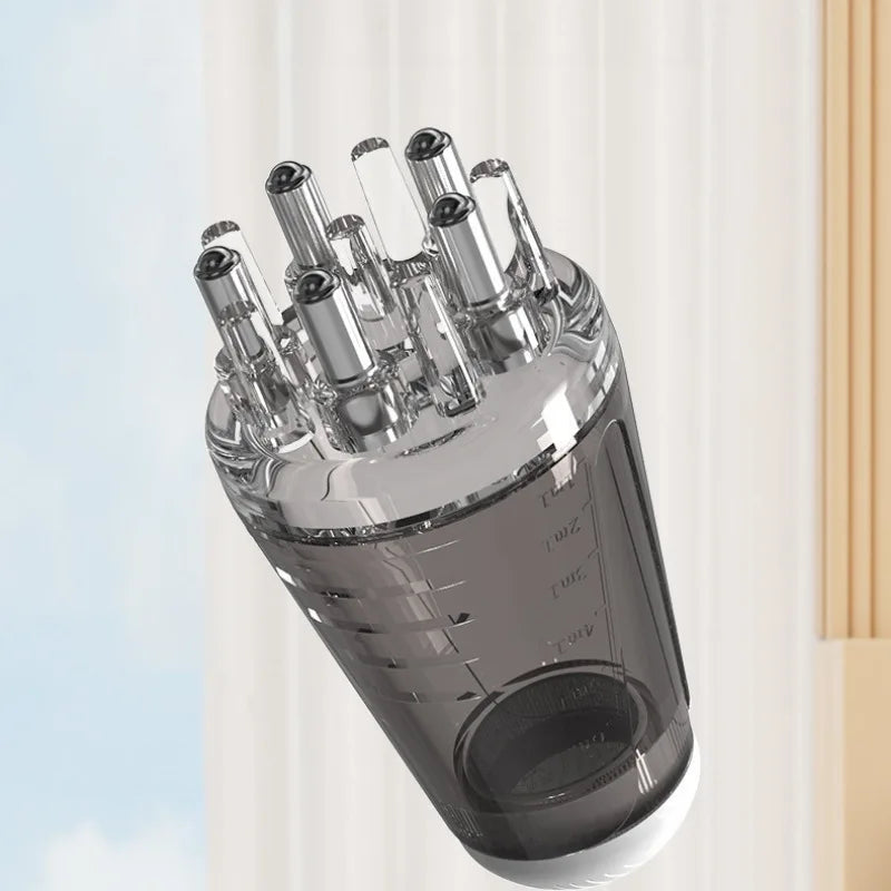 6ml Scalp Applicator, Mini Head Massager, Roll-On Brush, Hair Growth Oil Applicator, Massage Comb