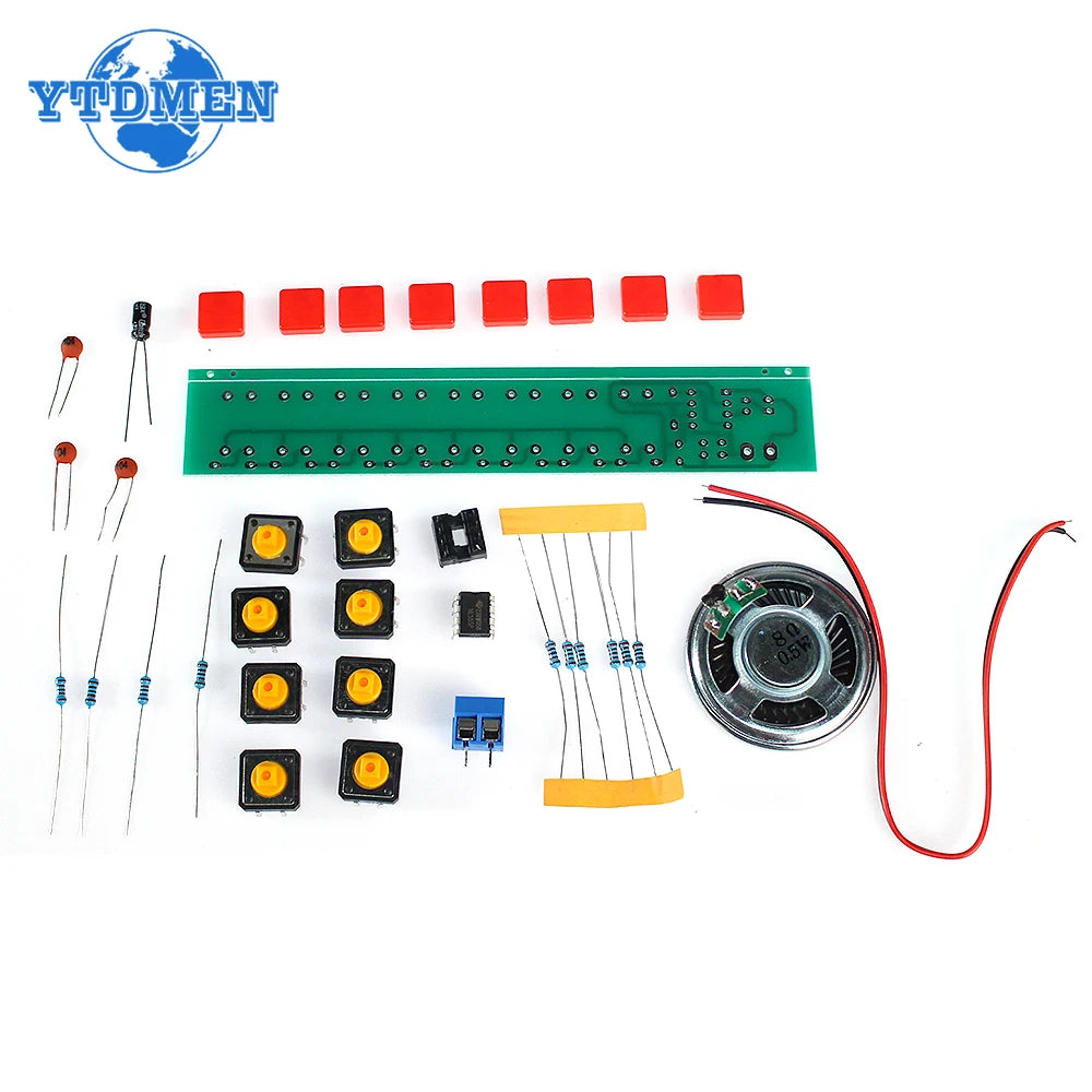 Electric Piano DIY Kit NE555 DIY Electronic Organ Module Electronics Soldering Practice Learning Kits