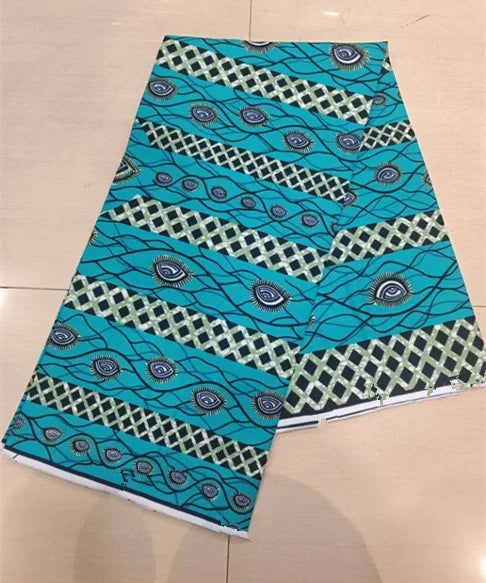 2024 NEW Original Wax High Quality Africain Print Wax Fabric Tissue Wax 100% Cotton 6 yards a pieces for women dress