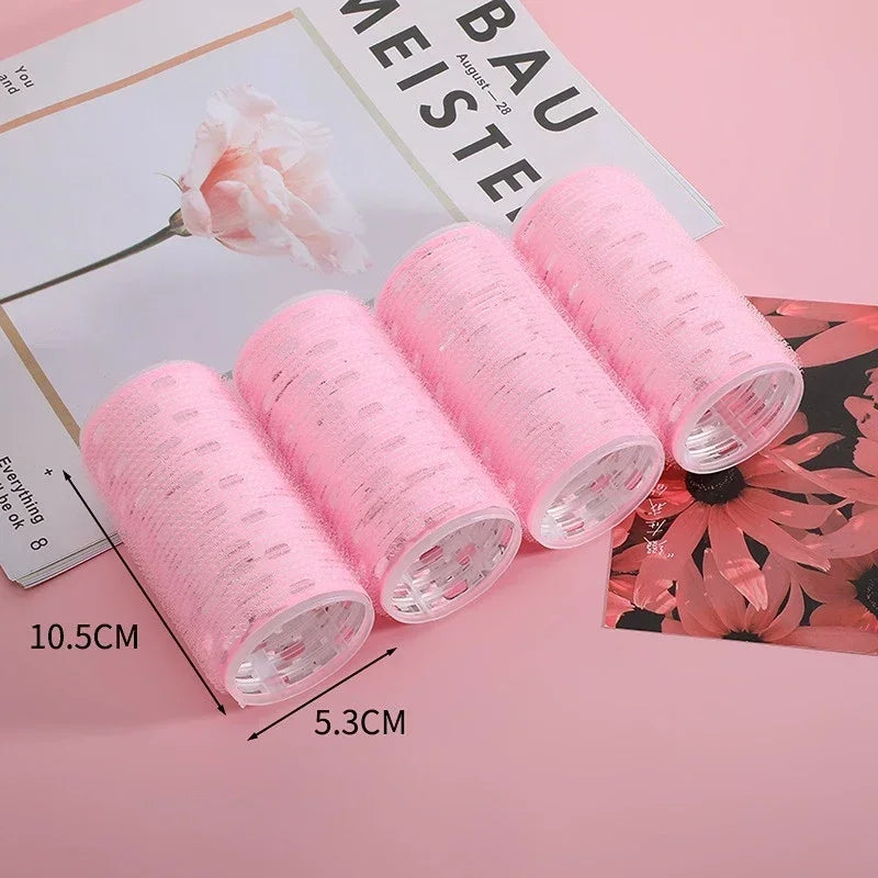 1pc 2 Size Hairdressing Home Use DIY Magic Large Self-Adhesive Hair Rollers Styling Roller Roll Curler Hair Women Beauty Tool