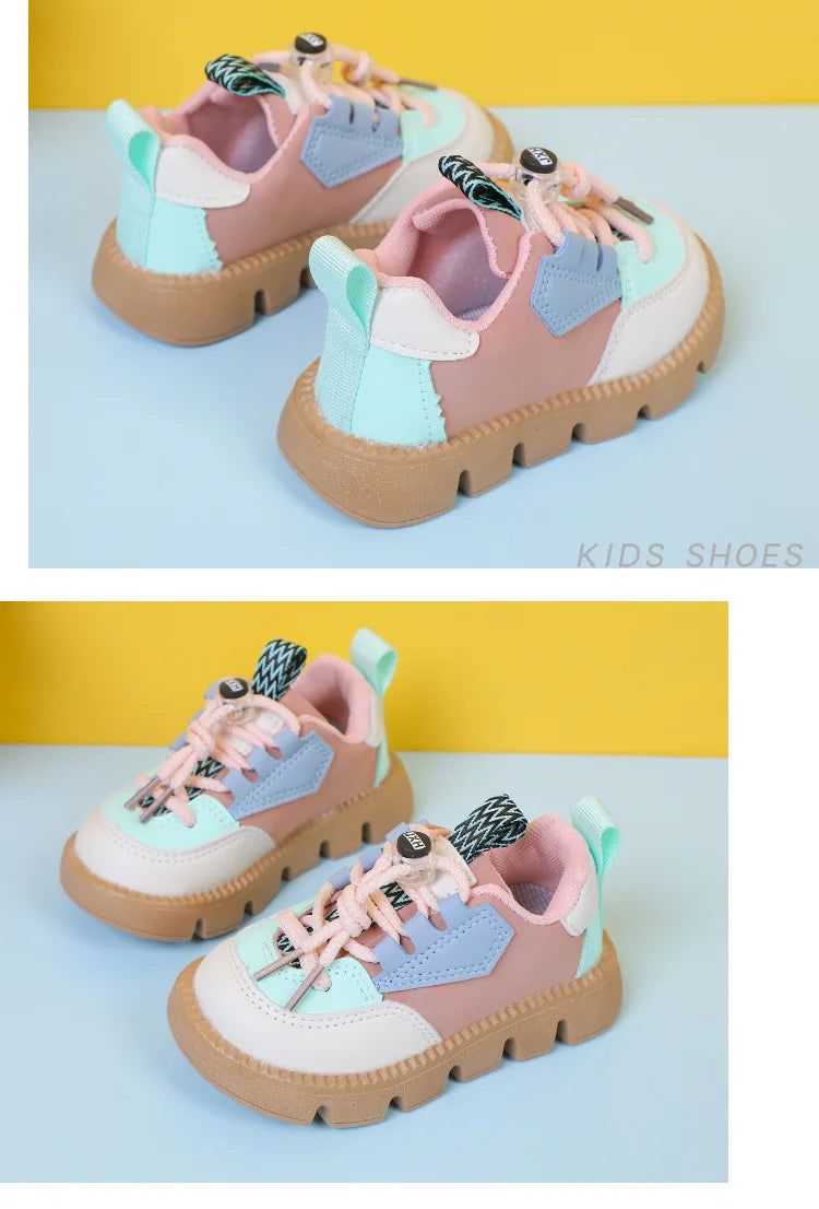 Personalised Flat Heel Children Sneaker Fashion Low Top Kids Shoes Child Leisure Spring Fall tenis Shoes Student Sneakers G10255