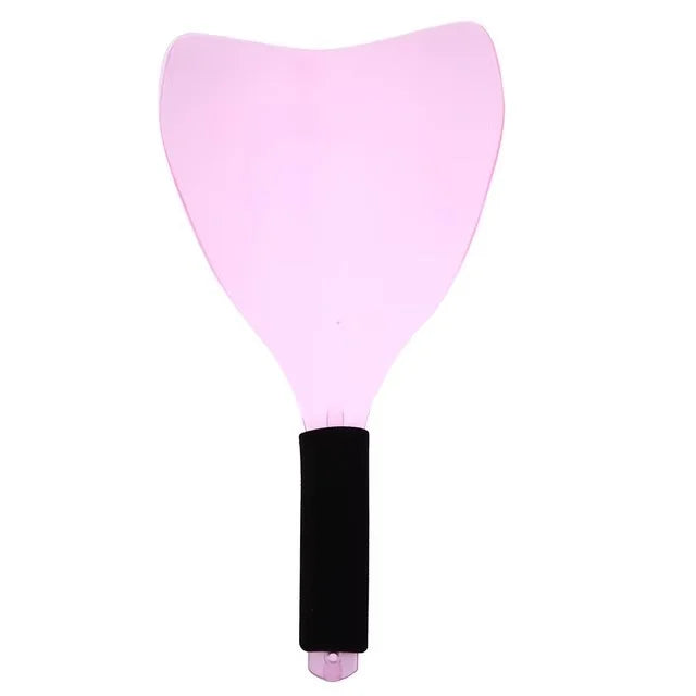 1/3pcs Hair Salon Face Shield Plastic Haircut Face Protector Mask with Sponge Handle Reusable Face Mask Cover Makeup Protector